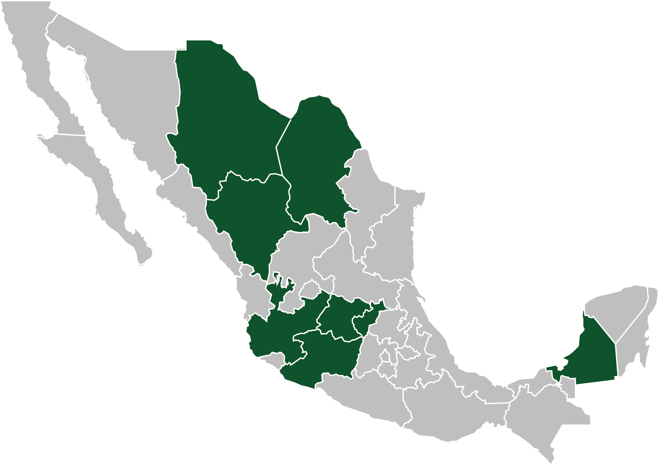 Mapa SEFIA