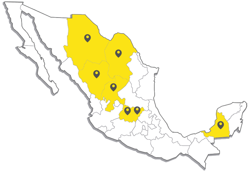 Mapa de cobertura
